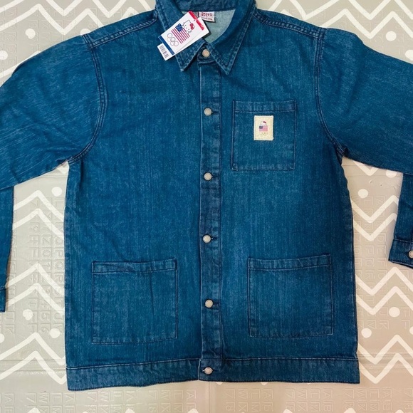 Special Edition Hello Kitty USA Olympics denim jacket - Picture 2 of 10